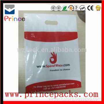 clothing plastic packaging bag with zipper